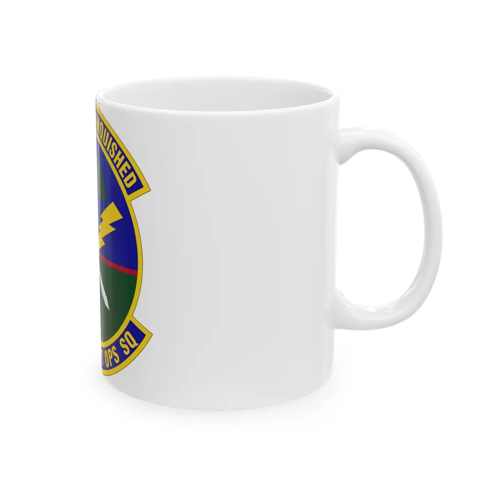 14 Air Support Operations Squadron ACC (U.S. Air Force) White Coffee Mug-Go Mug Yourself