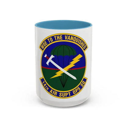 14 Air Support Operations Squadron ACC (U.S. Air Force) Accent Coffee Mug - Go Mug Yourself