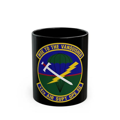 14 Air Support Operations Squadron ACC (U.S. Air Force) Black Coffee Mug 11oz - Go Mug Yourself
