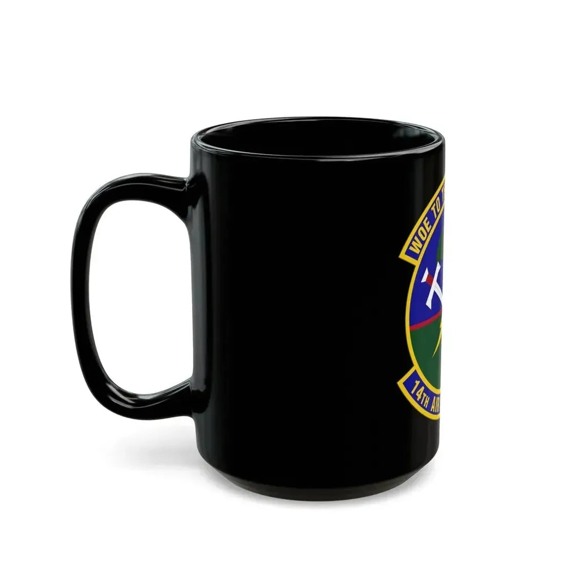 14 Air Support Operations Squadron ACC (U.S. Air Force) Black Coffee Mug - Go Mug Yourself