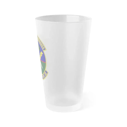 14 Air Support Operations Squadron ACC (U.S. Air Force) Frosted Pint Glass 16oz - Go Mug Yourself