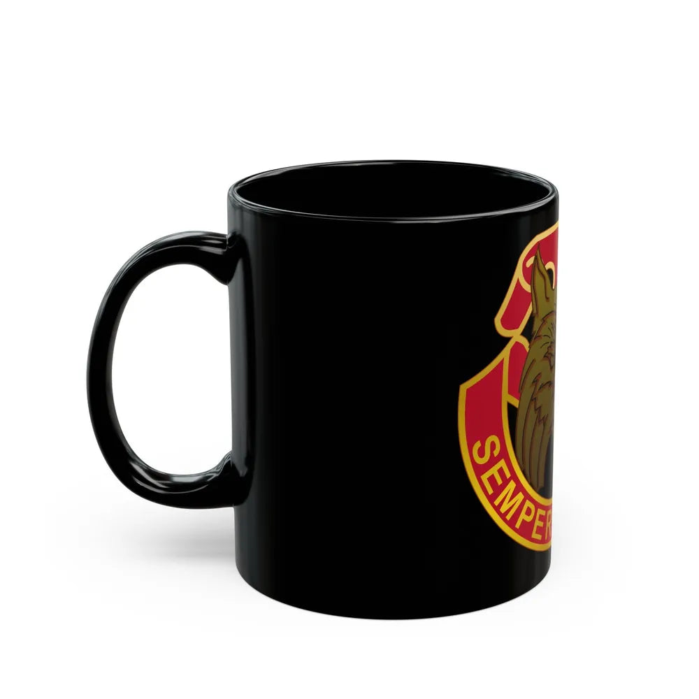 14 Antiaircraft Artillery Gun Battalion (U.S. Army) Black Coffee Mug-Go Mug Yourself