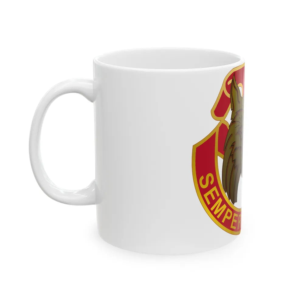 14 Antiaircraft Artillery Gun Battalion (U.S. Army) White Coffee Mug-Go Mug Yourself