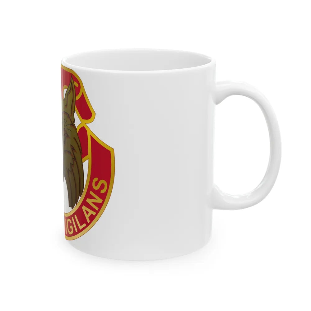 14 Antiaircraft Artillery Gun Battalion (U.S. Army) White Coffee Mug-Go Mug Yourself