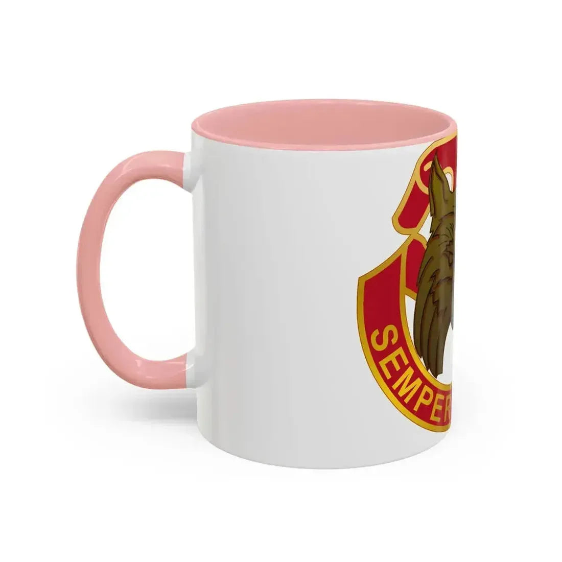 14 Antiaircraft Artillery Gun Battalion (U.S. Army) Accent Coffee Mug - Go Mug Yourself