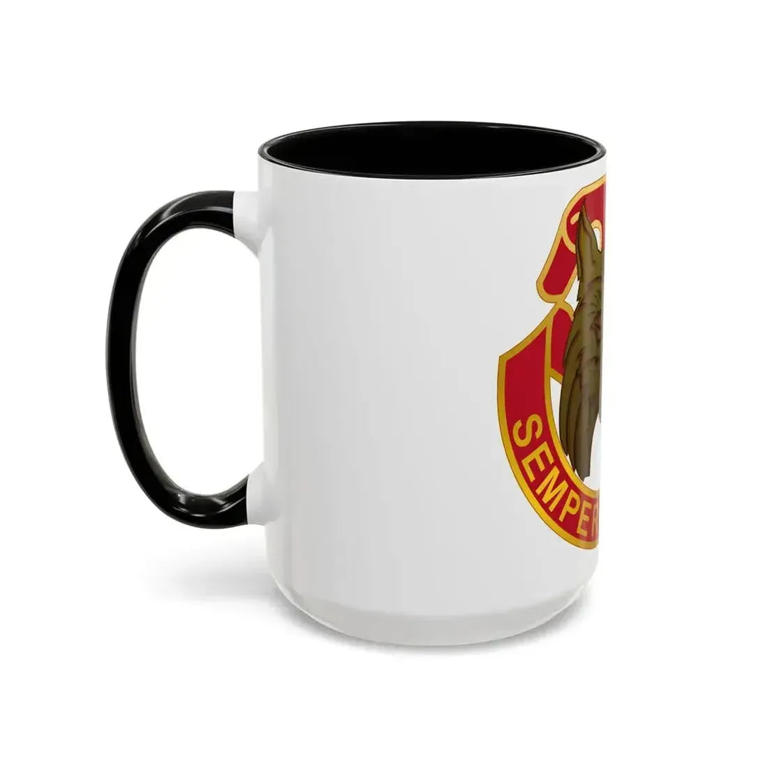 14 Antiaircraft Artillery Gun Battalion (U.S. Army) Accent Coffee Mug - Go Mug Yourself