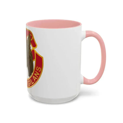 14 Antiaircraft Artillery Gun Battalion (U.S. Army) Accent Coffee Mug - Go Mug Yourself