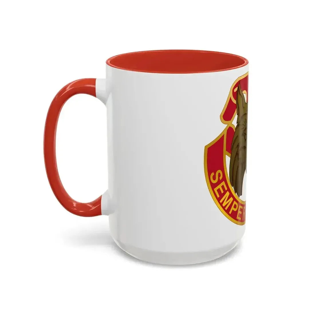 14 Antiaircraft Artillery Gun Battalion (U.S. Army) Accent Coffee Mug - Go Mug Yourself