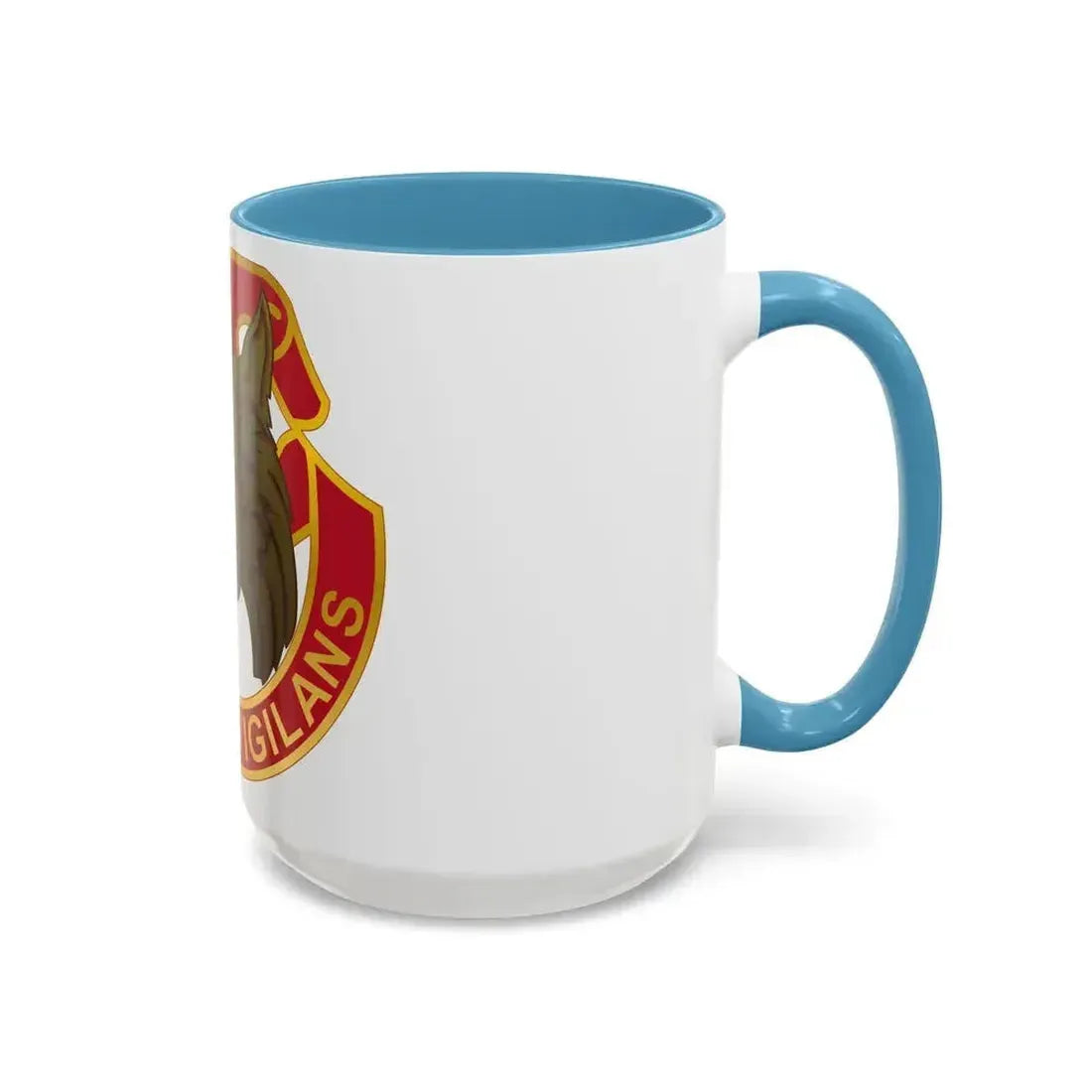 14 Antiaircraft Artillery Gun Battalion (U.S. Army) Accent Coffee Mug - Go Mug Yourself