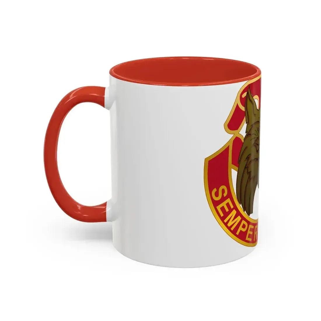 14 Antiaircraft Artillery Gun Battalion (U.S. Army) Accent Coffee Mug - Go Mug Yourself