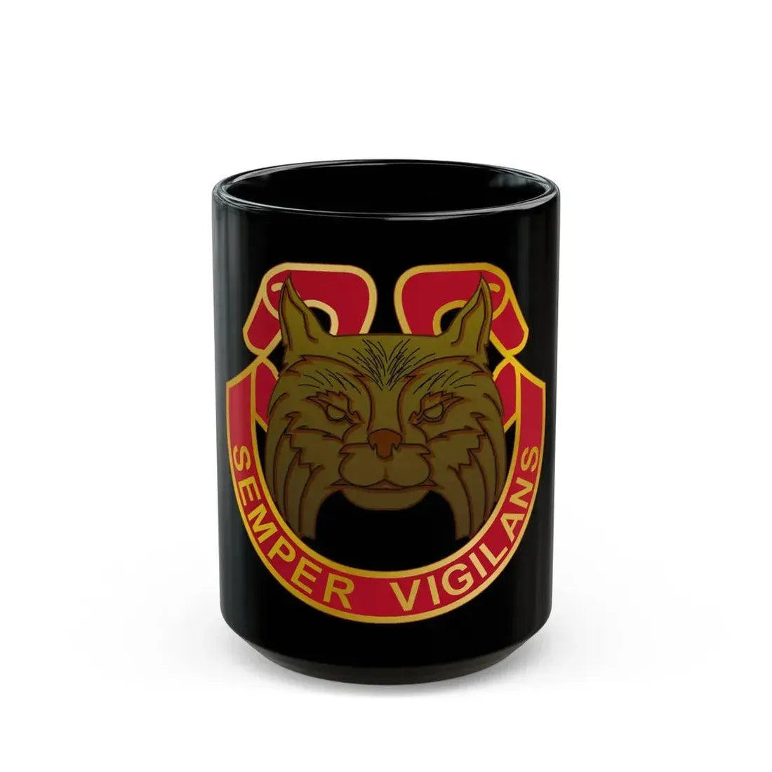 14 Antiaircraft Artillery Gun Battalion (U.S. Army) Black Coffee Mug - Go Mug Yourself