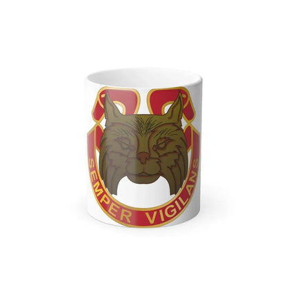 14 Antiaircraft Artillery Gun Battalion (U.S. Army) Color Changing Coffee Mug 11oz - Go Mug Yourself