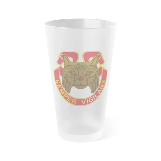 14 Antiaircraft Artillery Gun Battalion (U.S. Army) Frosted Pint Glass 16oz Default Title - Go Mug Yourself