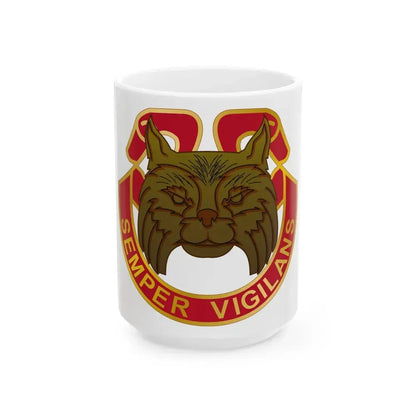 14 Antiaircraft Artillery Gun Battalion (U.S. Army) White Coffee Mug 15oz - Go Mug Yourself