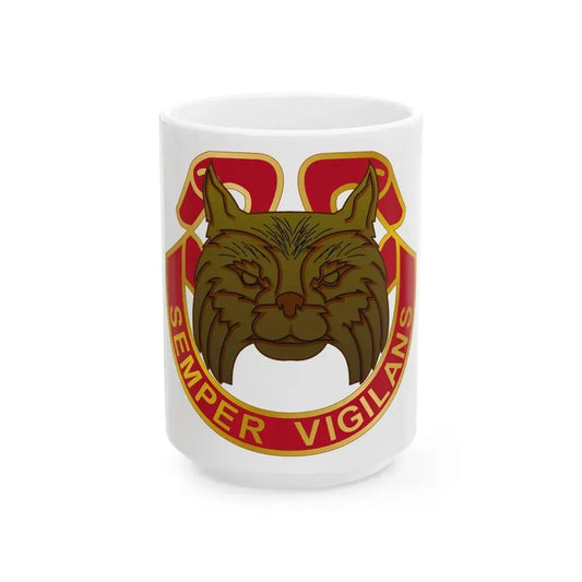 14 Antiaircraft Artillery Gun Battalion (U.S. Army) White Coffee Mug 15oz - Go Mug Yourself