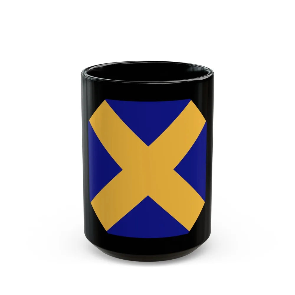 14 Infantry Division (U.S. Army) Black Coffee Mug-15oz-Go Mug Yourself