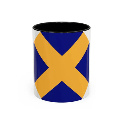 14 Infantry Division (U.S. Army) Accent Coffee Mug 11oz Black - Go Mug Yourself