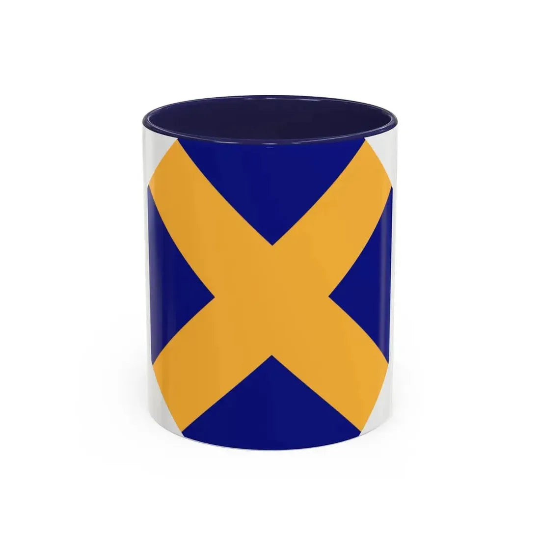 14 Infantry Division (U.S. Army) Accent Coffee Mug 11oz Navy - Go Mug Yourself