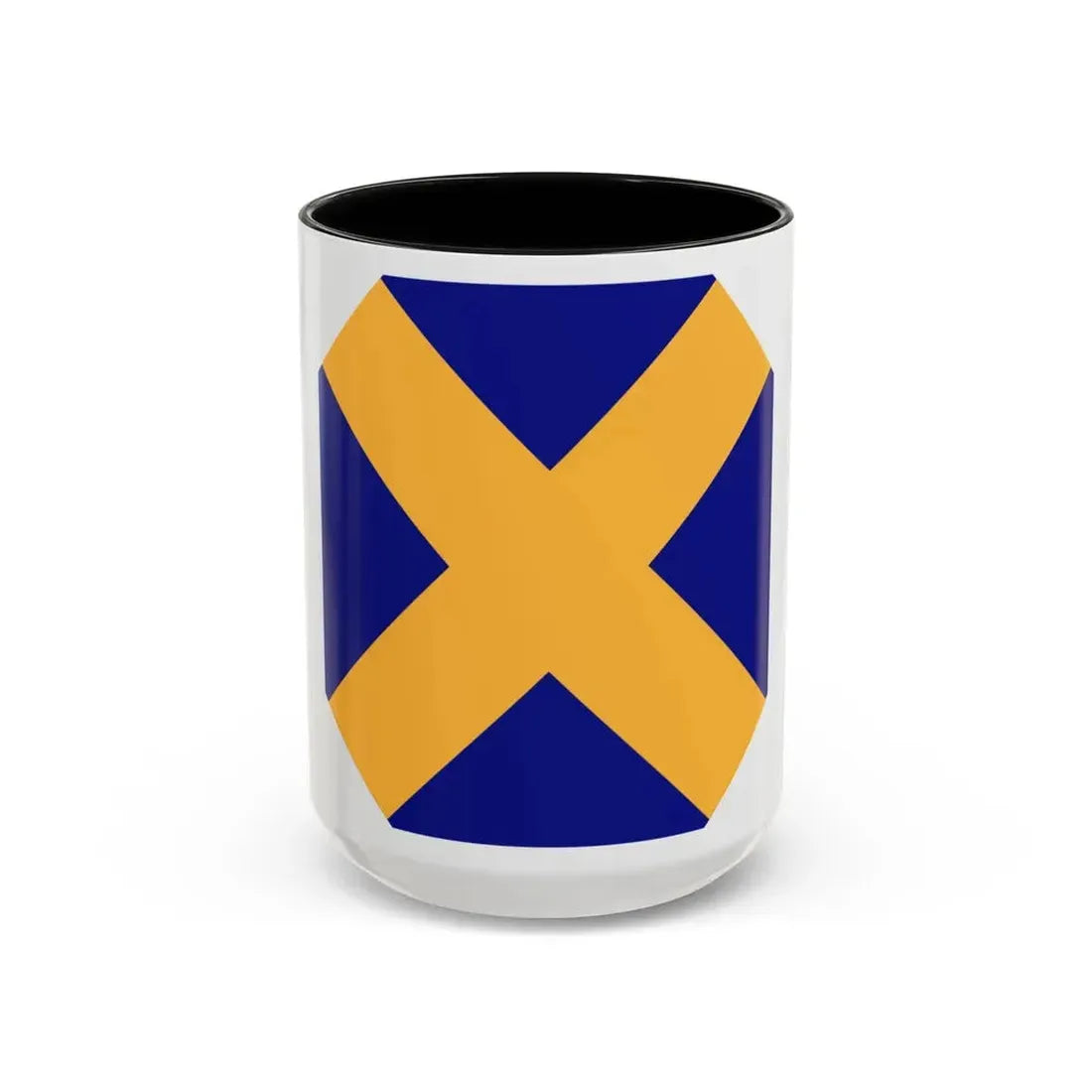 14 Infantry Division (U.S. Army) Accent Coffee Mug 15oz Black - Go Mug Yourself