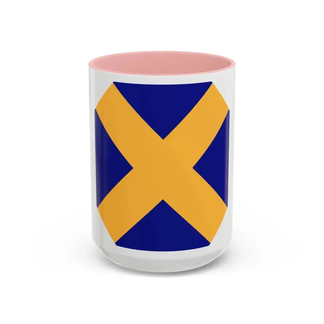 14 Infantry Division (U.S. Army) Accent Coffee Mug 15oz Pink - Go Mug Yourself
