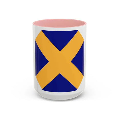 14 Infantry Division (U.S. Army) Accent Coffee Mug 15oz Pink - Go Mug Yourself