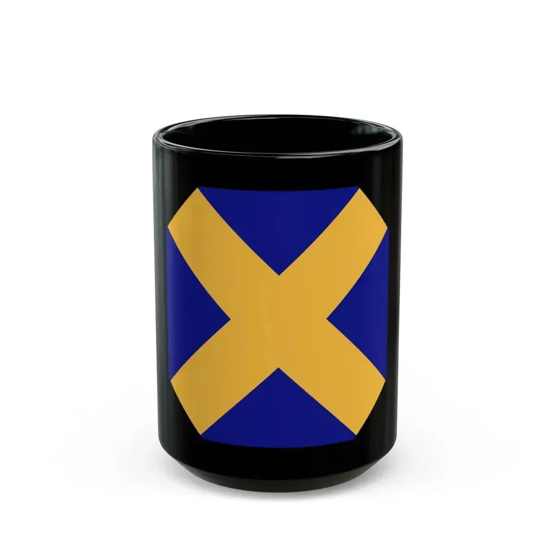 14 Infantry Division (U.S. Army) Black Coffee Mug 15oz - Go Mug Yourself