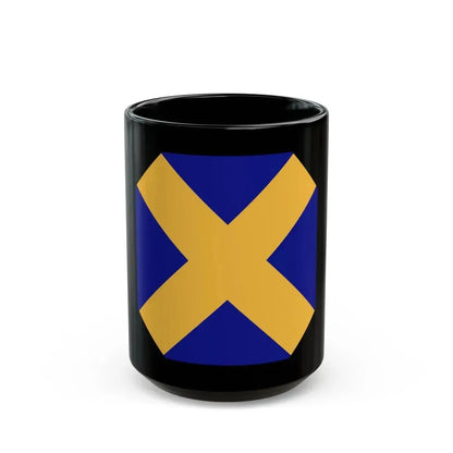 14 Infantry Division (U.S. Army) Black Coffee Mug 15oz - Go Mug Yourself