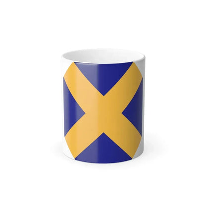 14 Infantry Division (U.S. Army) Color Changing Coffee Mug 11oz - Go Mug Yourself