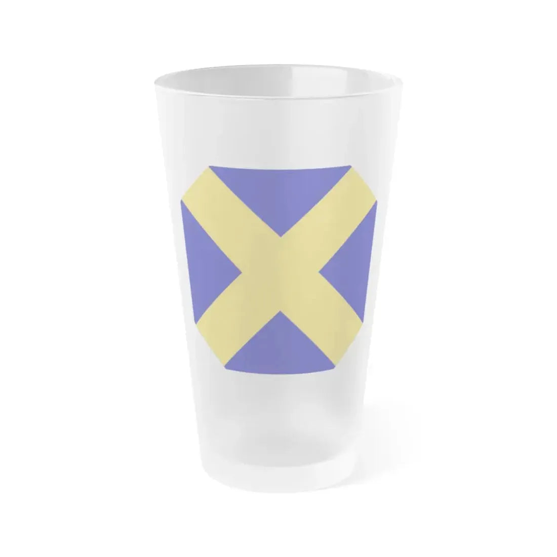 14 Infantry Division (U.S. Army) Frosted Pint Glass 16oz Default Title - Go Mug Yourself