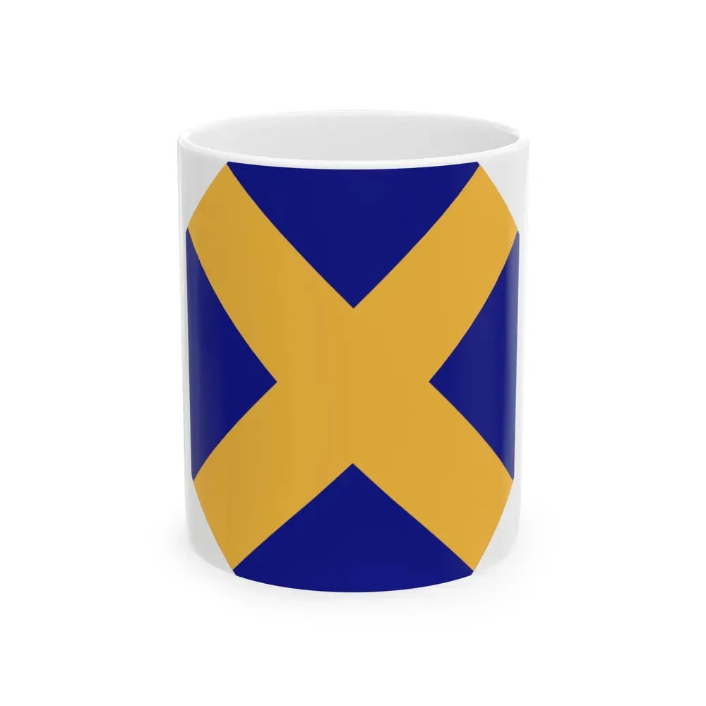 14 Infantry Division (U.S. Army) White Coffee Mug 11oz - Go Mug Yourself