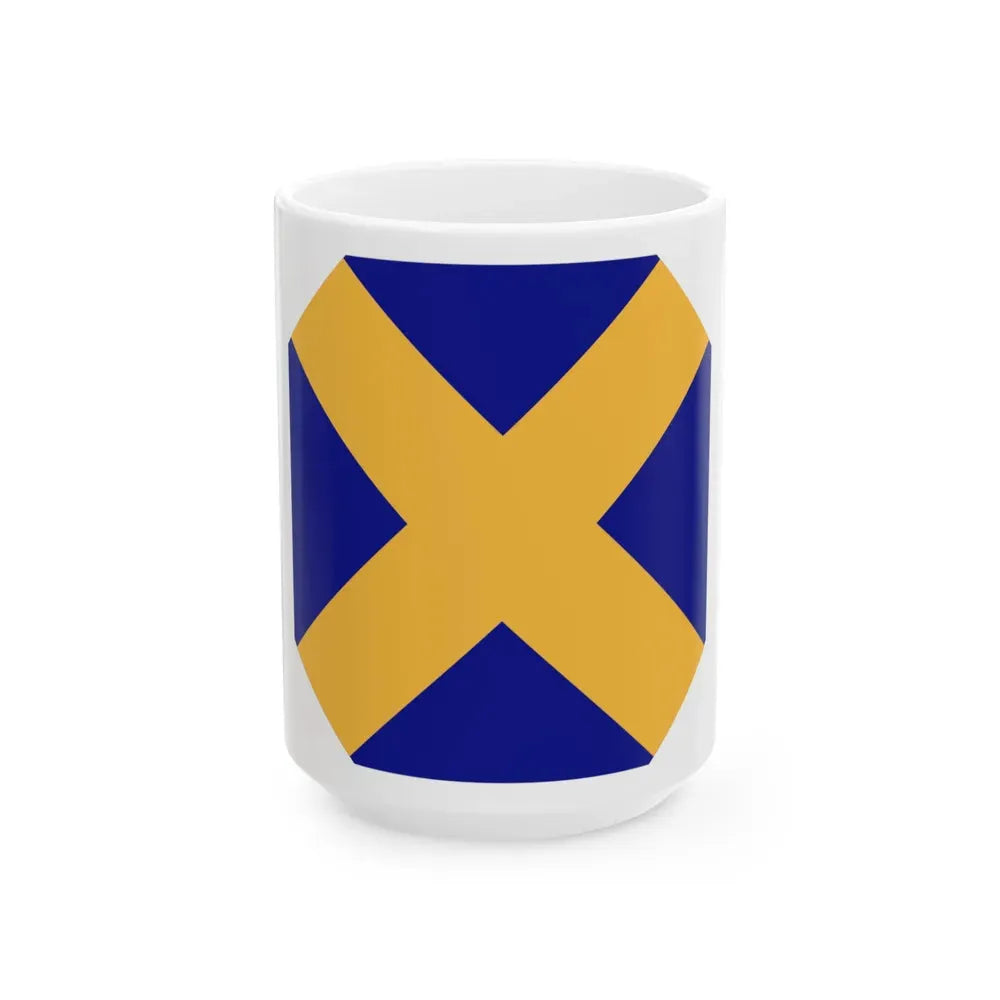 14 Infantry Division (U.S. Army) White Coffee Mug 15oz - Go Mug Yourself