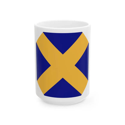 14 Infantry Division (U.S. Army) White Coffee Mug 15oz - Go Mug Yourself