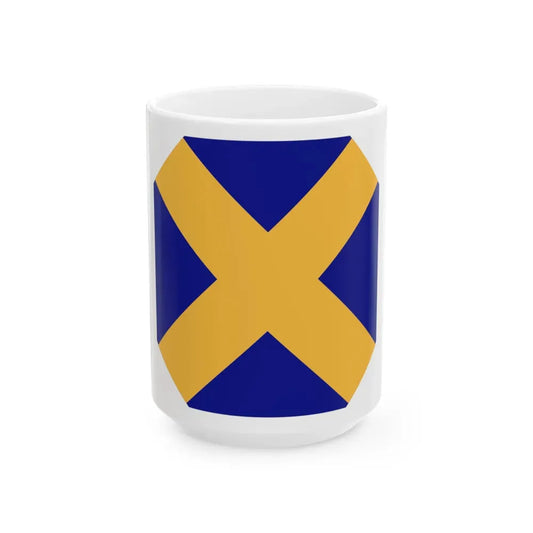 14 Infantry Division (U.S. Army) White Coffee Mug 15oz - Go Mug Yourself