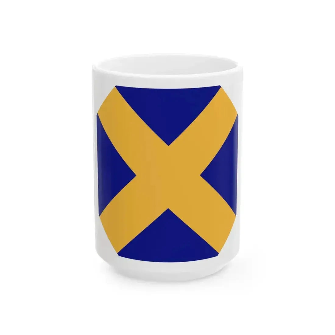 14 Infantry Division (U.S. Army) White Coffee Mug 15oz - Go Mug Yourself