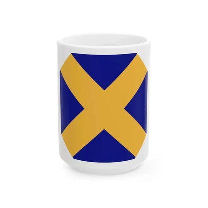 14 Infantry Division (U.S. Army) White Coffee Mug 15oz - Go Mug Yourself