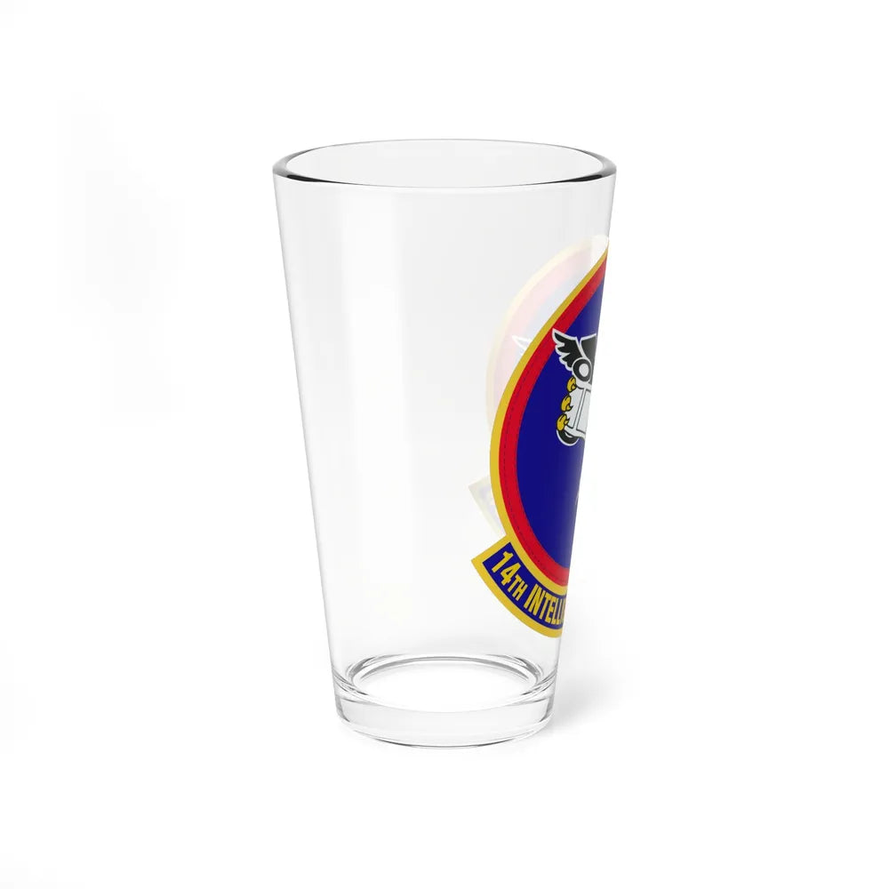 14 Intelligence Squadron AFRC (U.S. Air Force) Pint Glass 16oz-Go Mug Yourself