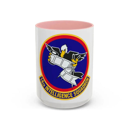 14 Intelligence Squadron AFRC (U.S. Air Force) Accent Coffee Mug 15oz Pink - Go Mug Yourself