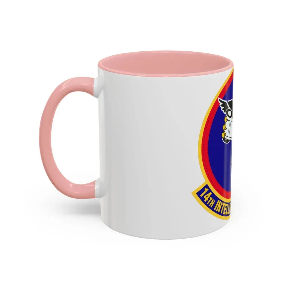 14 Intelligence Squadron AFRC (U.S. Air Force) Accent Coffee Mug - Go Mug Yourself