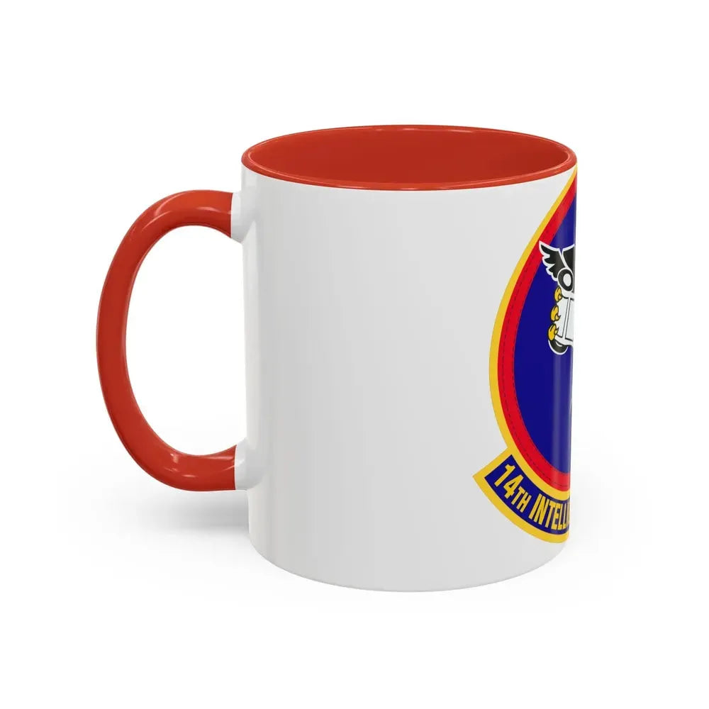 14 Intelligence Squadron AFRC (U.S. Air Force) Accent Coffee Mug - Go Mug Yourself