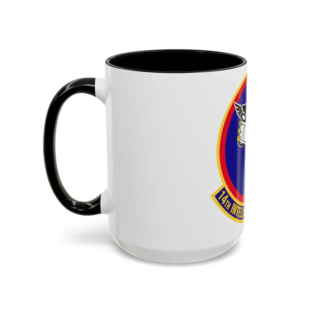 14 Intelligence Squadron AFRC (U.S. Air Force) Accent Coffee Mug - Go Mug Yourself