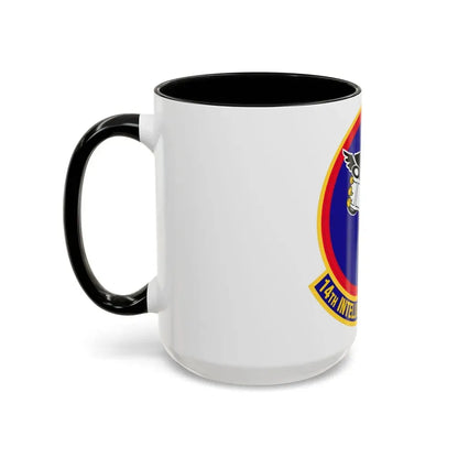 14 Intelligence Squadron AFRC (U.S. Air Force) Accent Coffee Mug - Go Mug Yourself