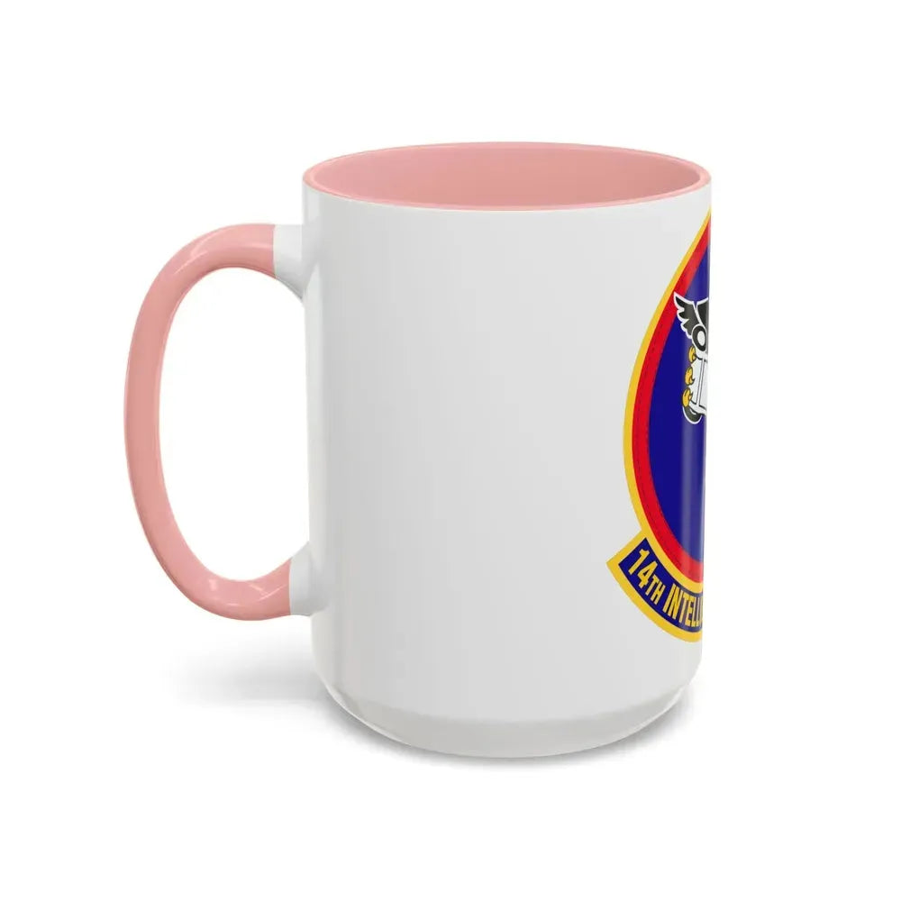 14 Intelligence Squadron AFRC (U.S. Air Force) Accent Coffee Mug - Go Mug Yourself