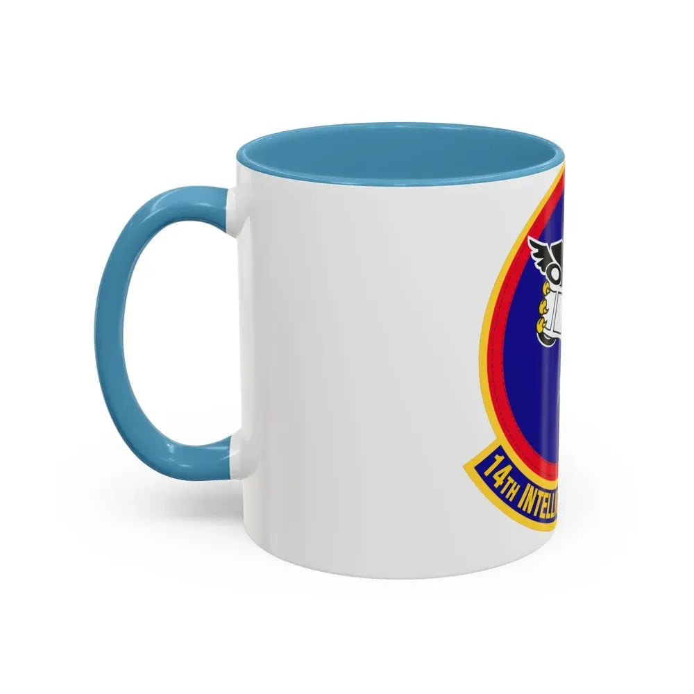 14 Intelligence Squadron AFRC (U.S. Air Force) Accent Coffee Mug - Go Mug Yourself