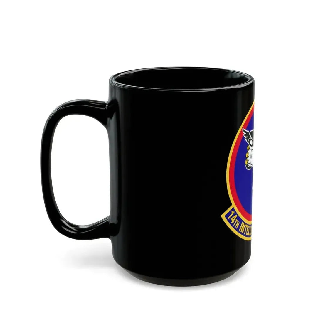 14 Intelligence Squadron AFRC (U.S. Air Force) Black Coffee Mug - Go Mug Yourself