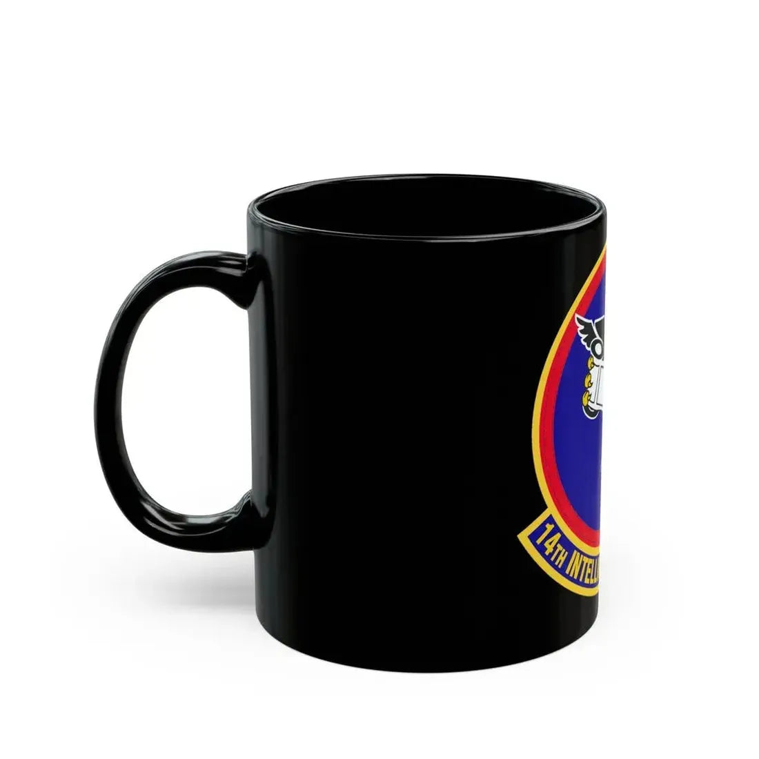 14 Intelligence Squadron AFRC (U.S. Air Force) Black Coffee Mug - Go Mug Yourself