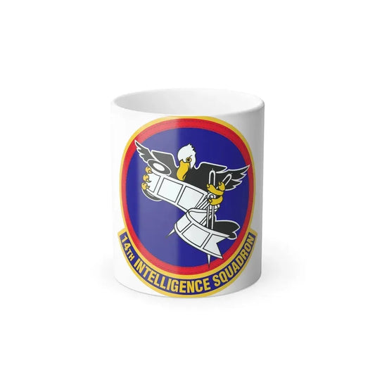 14 Intelligence Squadron AFRC (U.S. Air Force) Color Changing Coffee Mug 11oz - Go Mug Yourself