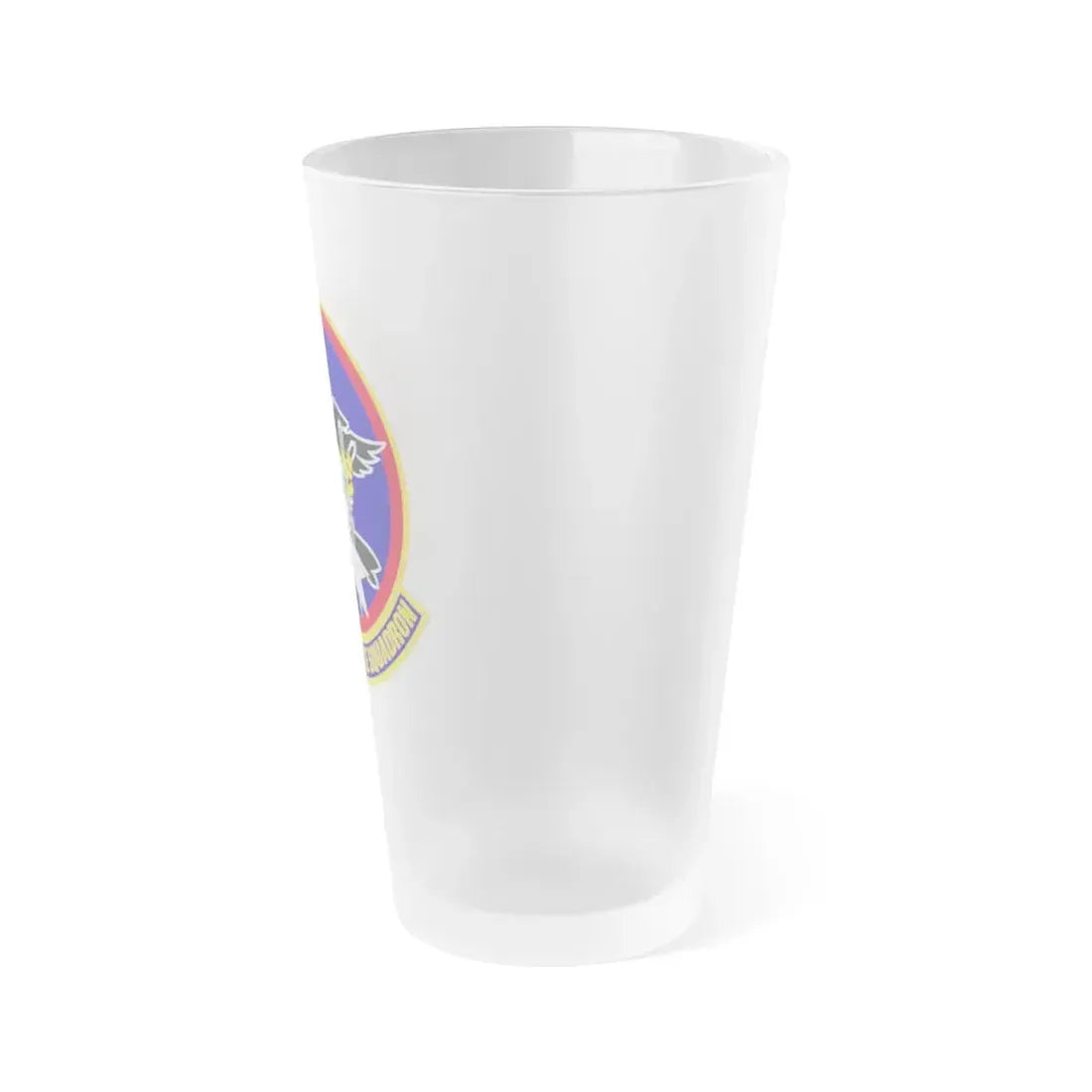 14 Intelligence Squadron AFRC (U.S. Air Force) Frosted Pint Glass 16oz - Go Mug Yourself
