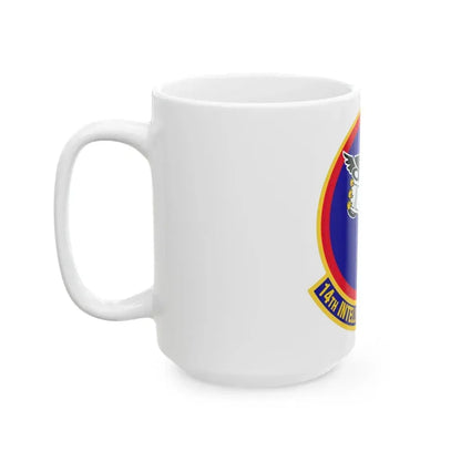 14 Intelligence Squadron AFRC (U.S. Air Force) White Coffee Mug - Go Mug Yourself