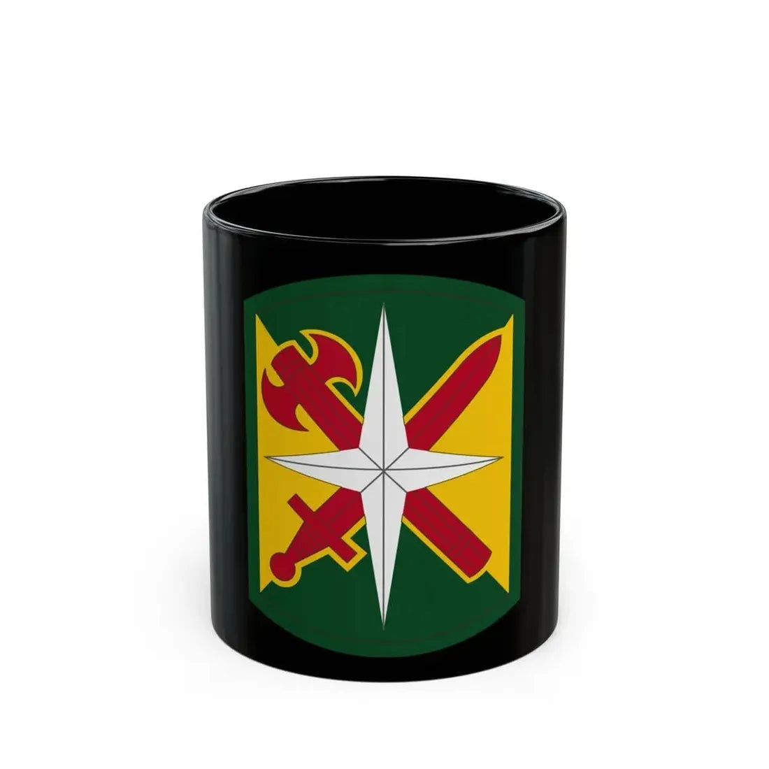 14 Military Police Brigade (U.S. Army) Black Coffee Mug 11oz - Go Mug Yourself