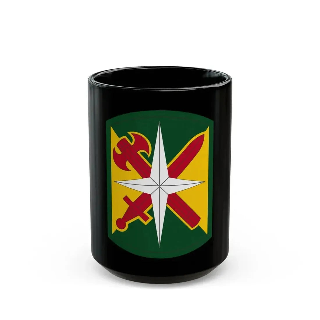 14 Military Police Brigade (U.S. Army) Black Coffee Mug 15oz - Go Mug Yourself